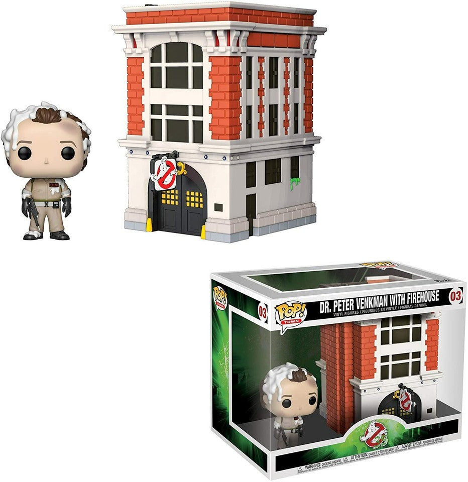 Funko Pop! Dr. Peter Venkman with Firehouse #03