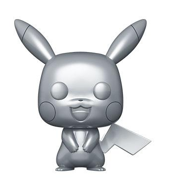 Funko Pop! Games: Pokemon - Pikachu (Metallic Silver) #353
