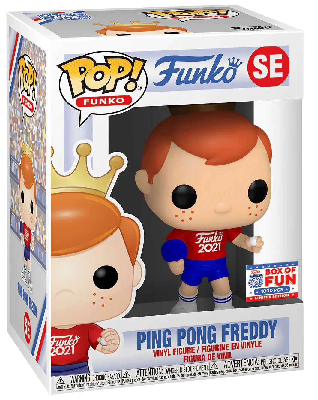 Funko Pop! Ping Pong Freddy (Box of Fun 1000 Pcs) #SE