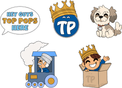 Youtooz - Top Pops Pin Set Collector's Edition