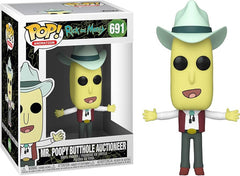 Funko Pop! Rick and Morty: Mr. Poopy Butthole Auctionneer #691