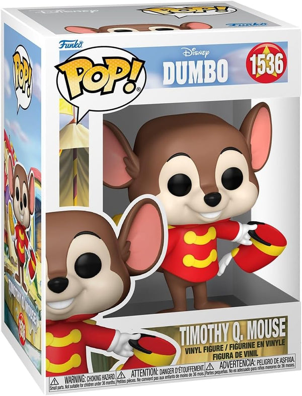 Funko Pop! Dumbo: Timothy Q. Mouse #1536 with retail box