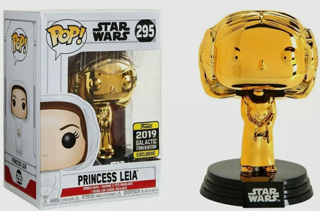 Star Wars - Princess Leia Pop! Vinyl #295 (Gold)