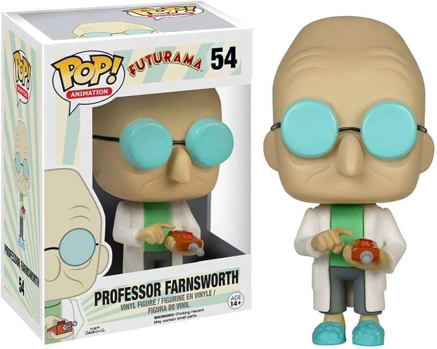 Funko Pop! Futurama: Professor Farnsworth #54
