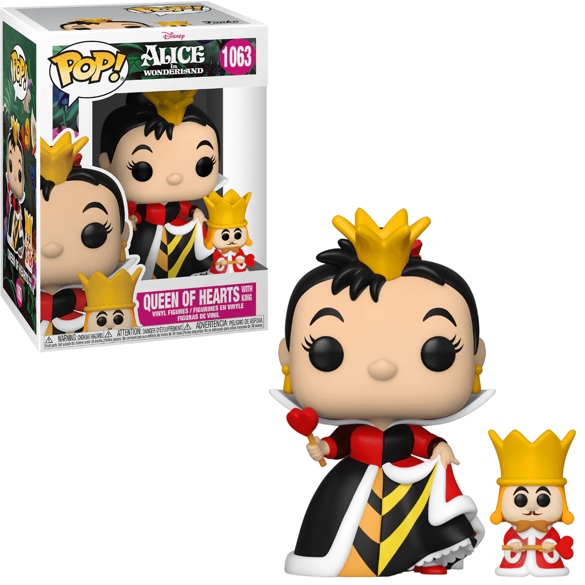 Funko Pop! Queen of Hearts with King #1063