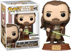 Funko Pop! Star Wars QUI-GON JINN (TATOOINE) #422 Amazon Exclusive