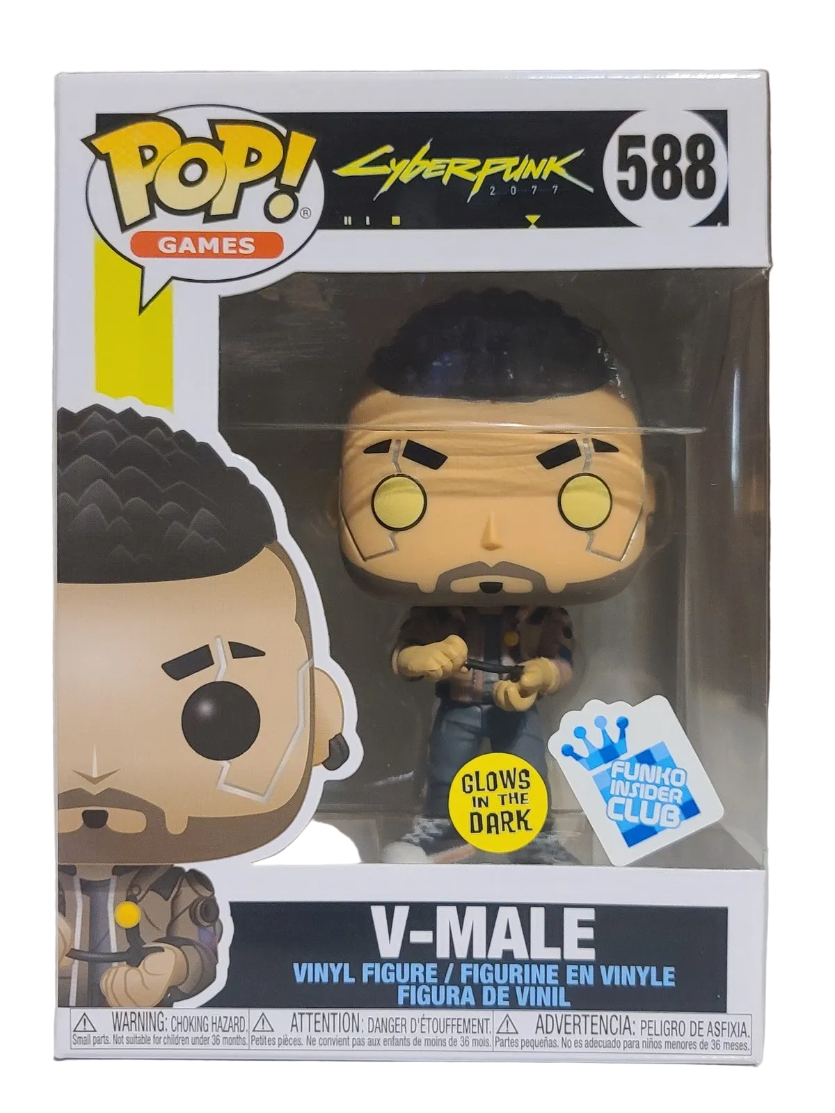 Funko Pop! V-Male (Glows) [Insider Club] #588