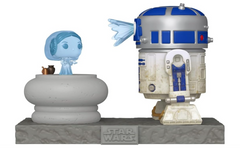 Funko Pop! Deluxe: Star Wars: R2-D2 and Princess Leia Hologram