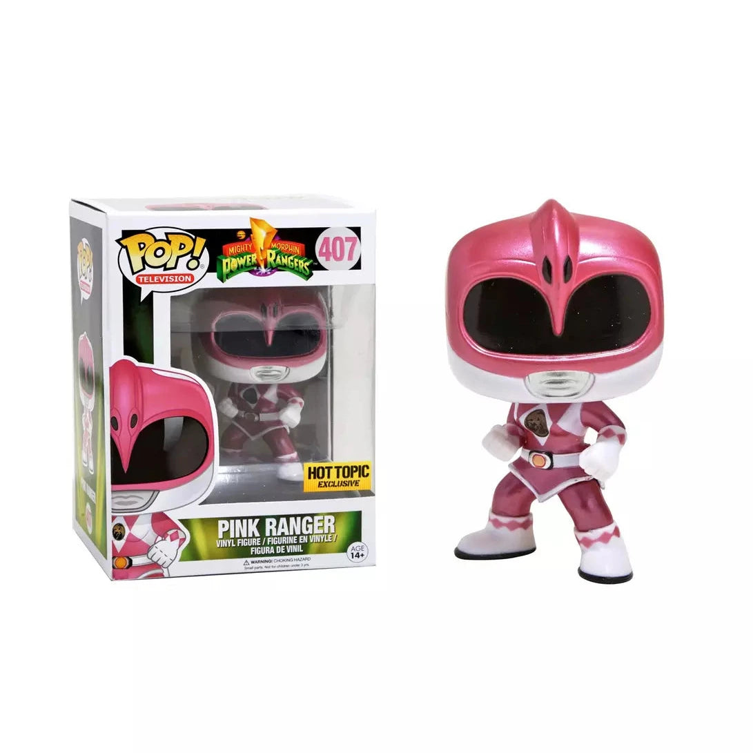 Funko Pop! Pink Ranger (Hot Topic Exclusive) #407 [Barcoded]