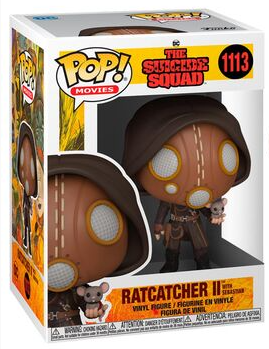 THE SUICIDE SQUAD  # 1113  -  POP! VINYL FIGURE OF RATCATCHER II WITH SEBASTIAN