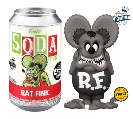 Funko Soda Rat Fink Rat Fink (Red Can) – Chase Edition!