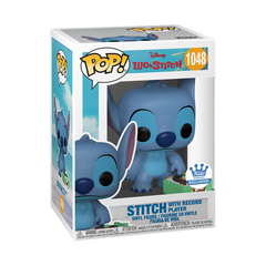 Funko Pop! Lilo & Stitch: Stitch with Record Player (Funko Exclusive) #1048