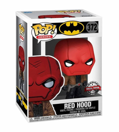 Pop! Heroes Batman Vinyl Figure Red Hood #372 Special Edition Exclusive