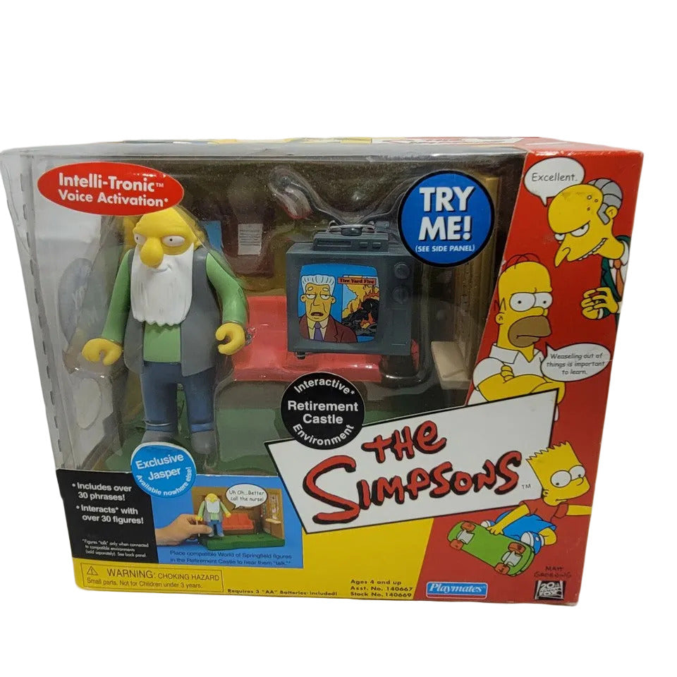 Playmates: The Simpsons - Interactive Environment Retirement Castle
