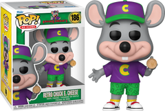 Funko Pop! Chuck E. Cheese's: Retro Chuck E. Cheese #186 with retail box