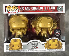 Funko Pop! WWE: Ric and Charlotte Flair (WWE Exclusive) [2-Pack]