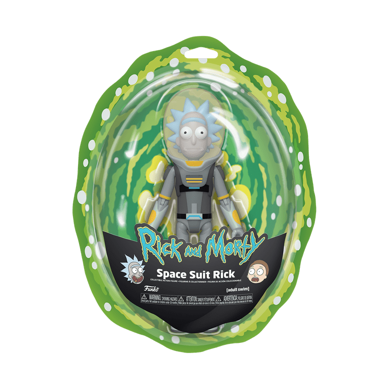 Funko Action Figure: Space suit Rick 5-inch