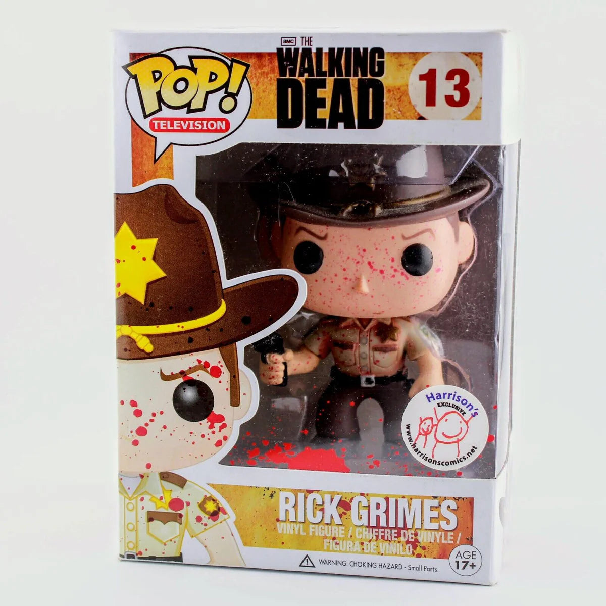 Funko Pop! The Walking Dead: Rick Grimes (Harrison's Exclusive) #13
