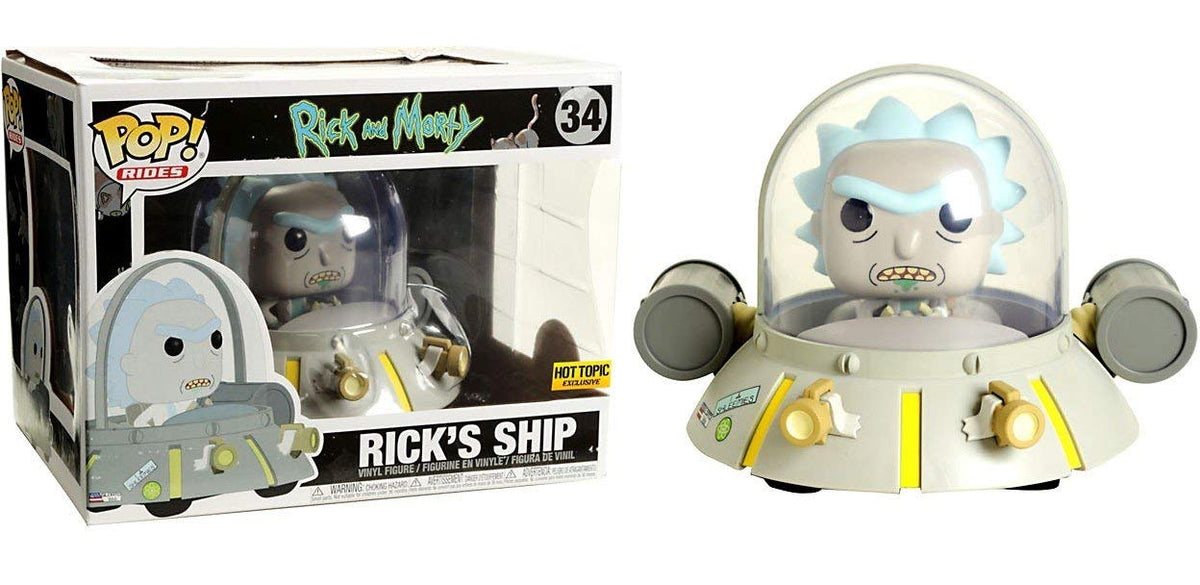 Funko Pop! Rick and Morty: Rick's Ship (Hot Topic Exclusive) #34