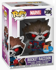 Funko POP! Marvel Rocket Raccoon (Classic) #396, PX Previews Limited Edition