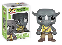 FUNKO POP! TELEVISION: TEENAGE MUTANT NINJA TURTLES [TMNT] - ROCKSTEADY #143