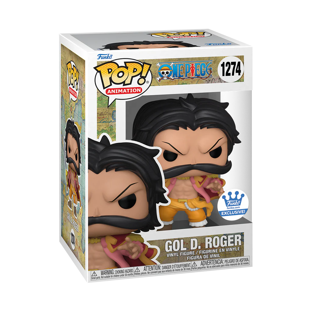 Funko Pop! Gol D. Roger (Exclusive) #1274 (Sticker wear)