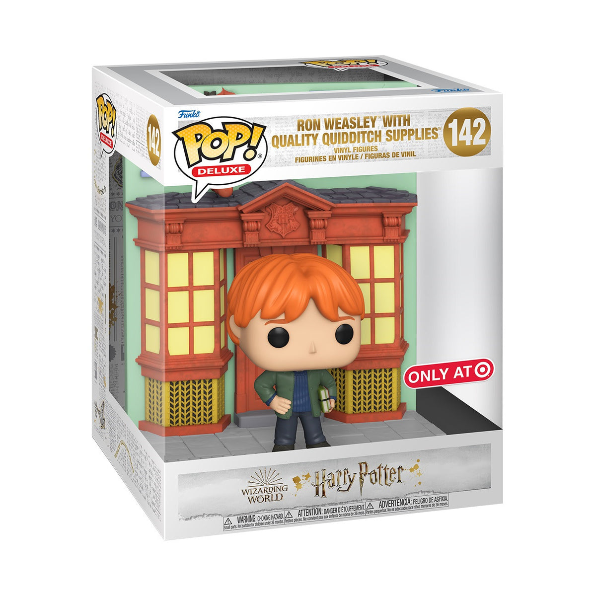 Funko Pop! Ron Weasley with quality quidditch supplies (Target Exclusive) #142