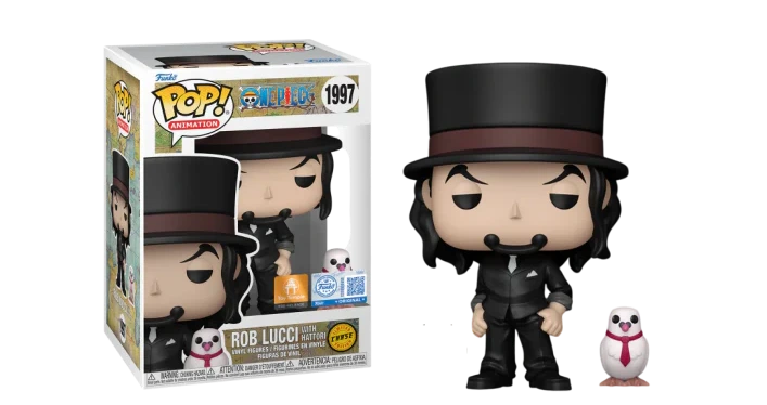 Funko Pop! One Piece: Rob Lucci with Hattori (Chase) [Toy Temple Pre-Release] #1997 [PopShield Armor Premium Hard Protector Included]