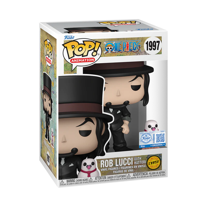 Funko Pop! One Piece: Rob Lucci with Hattori (Chase) #1997