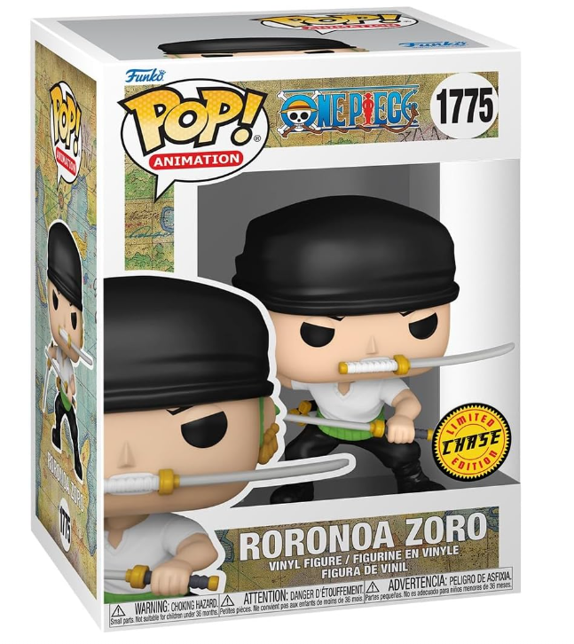 Funko Pop! Animation: One Piece - Roranoa Zoro #1775  with Chase
