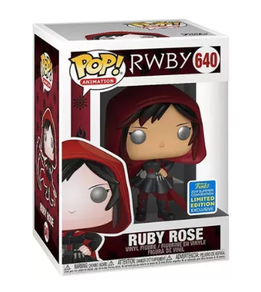 Funko Pop! RWBY – Ruby Rose #640 2019 SUMMER CON EXC LE