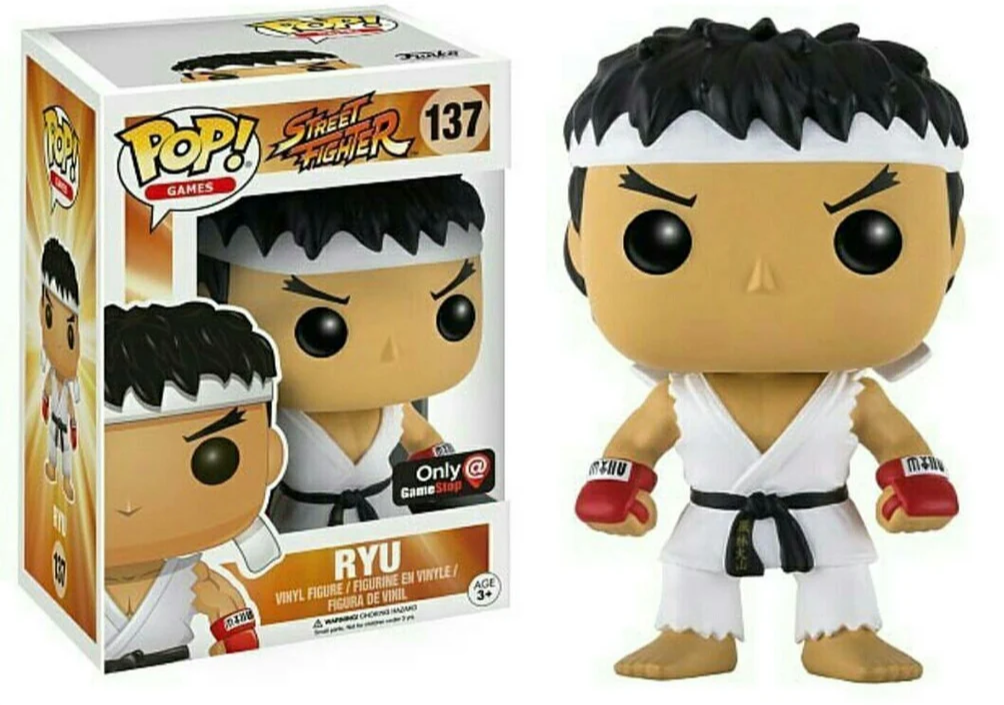 Funko Pop! Street Fighter -GameStop Exclusive Ryu #137
