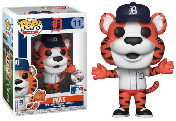 Funko Pop! MLB: Paws (Detroit Tigers) #11 (Shelf wear)