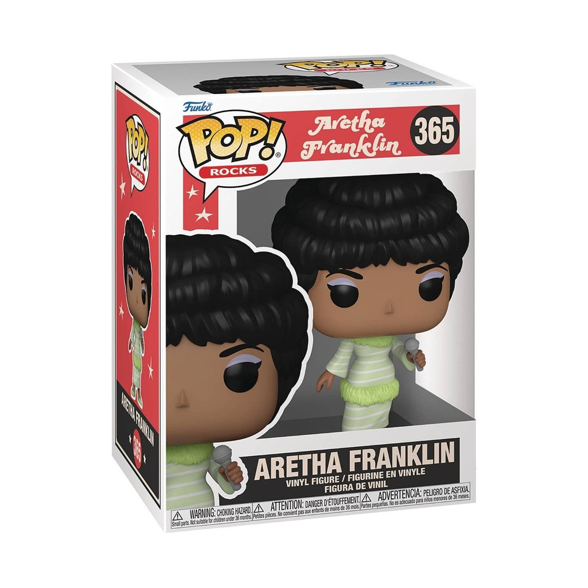 Funko Pop! Aretha Franklin: Aretha Franklin in Green Dress #365
