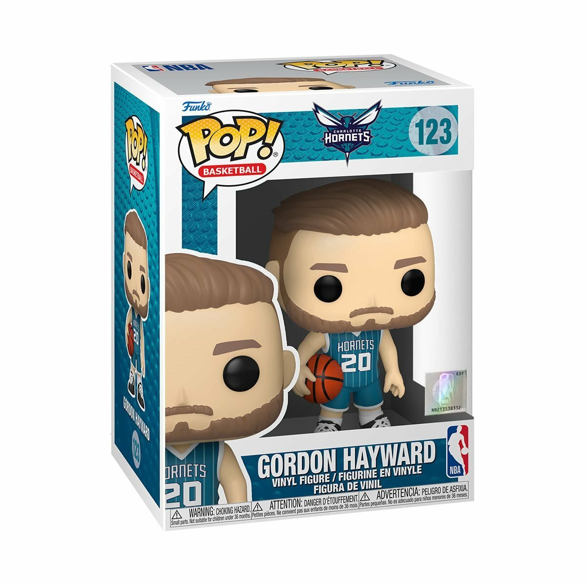 Funko Pop! NBA Charlotte Hornets: Gordon Hayward #123