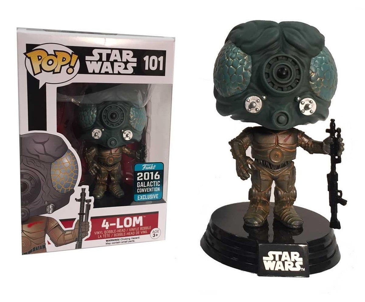 Funko Pop! Star Wars: 4-LOM (2016 Galactic Convention) #101