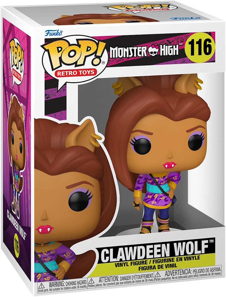 Funko Pop! Monster High: Clawdeen Wolf #116