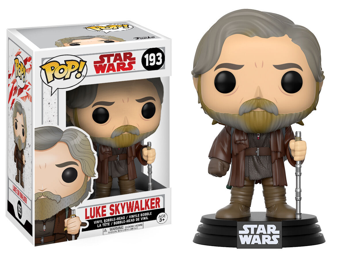 Funko Pop! Star Wars Luke Skywalker #193 boxed