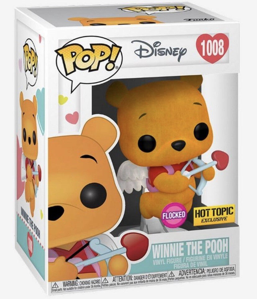 Funko Pop! Winnie the Pooh: Winnie the Pooh (Flocked) (Hot Topic Exclusive) #1008