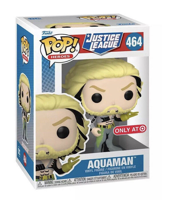 Aquaman Justice League Target Exclusive number 464 boxed Funko Pop