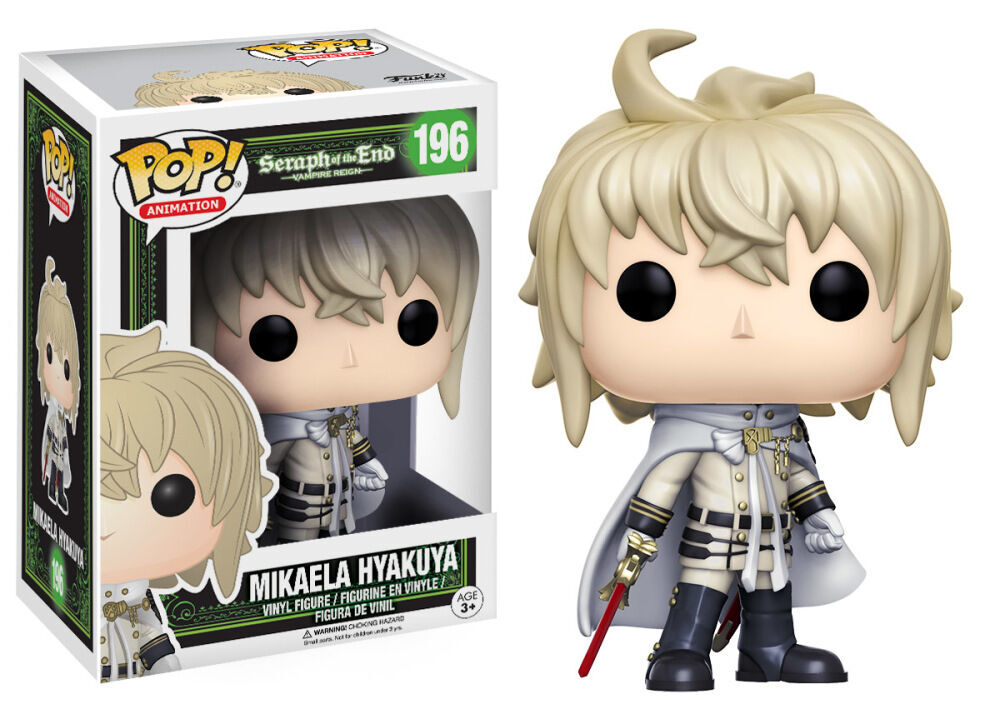 Funko Pop! Seraph of the End: Mikaela Hyakuya #196 (Some Box Damage)