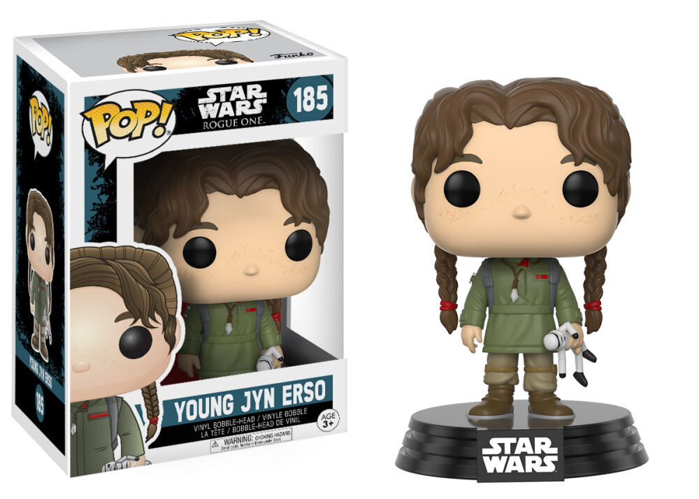 Funko Pop! Star Wars Young Jyn Erso #185 boxed