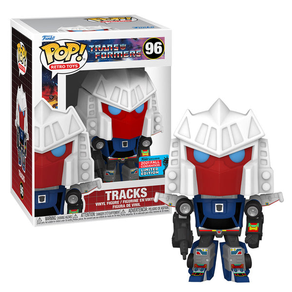 Funko Pop! Transformers: Tracks (2021 Fall Convention) #96 boxed figure
