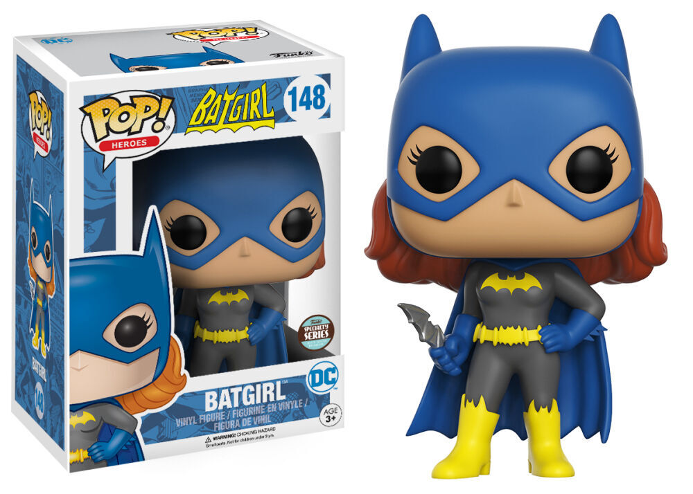 Funko Pop! DC Comics: Batgirl (Specialty Series) #148 in retail box