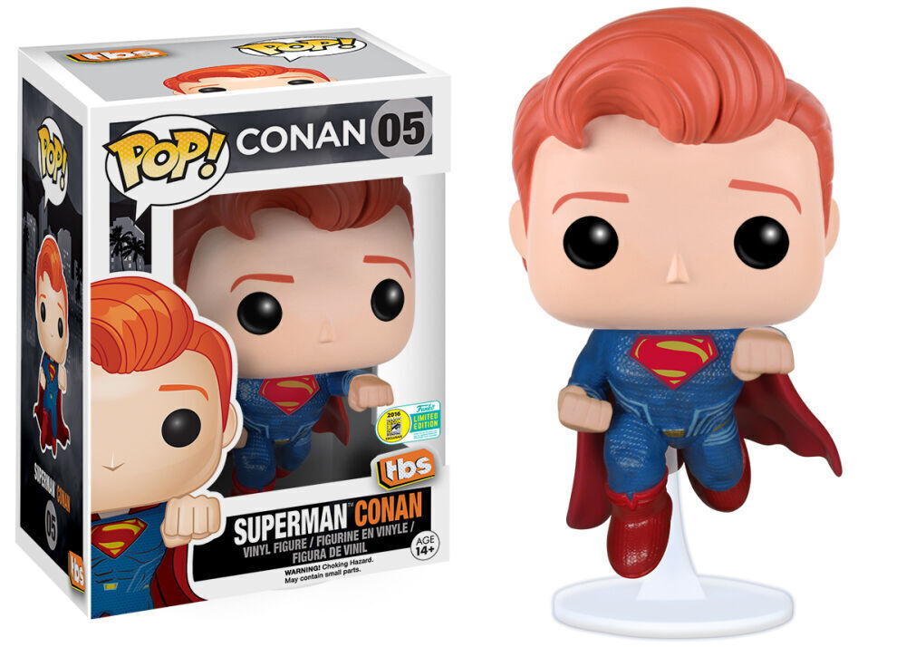 Funko Pop Conan Superman Conan 2016 Summer Convention #05 in box