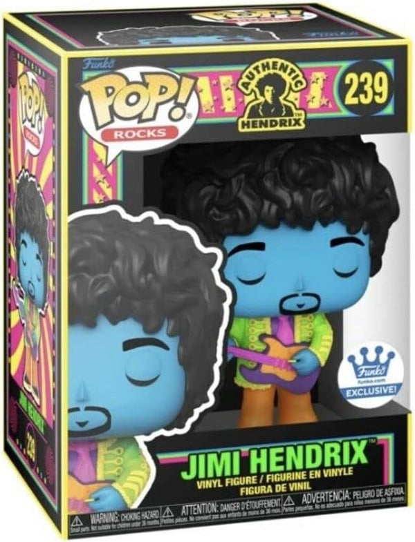 Funko Pop! Jimi Hendrix #239 Funko.com Exclusive boxed figure