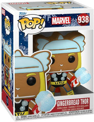 Funko Pop! Marvel Gingerbread Thor #938 boxed figure