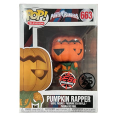Funko Pop! Power Rangers Pumpkin Rapper 25th Anniversary EB Games Exclusive #663 in retail box