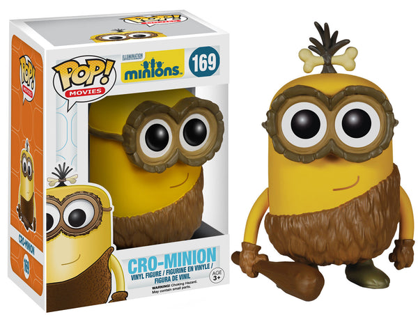 Funko Pop! Minions: Cro-Minion #169 in retail box