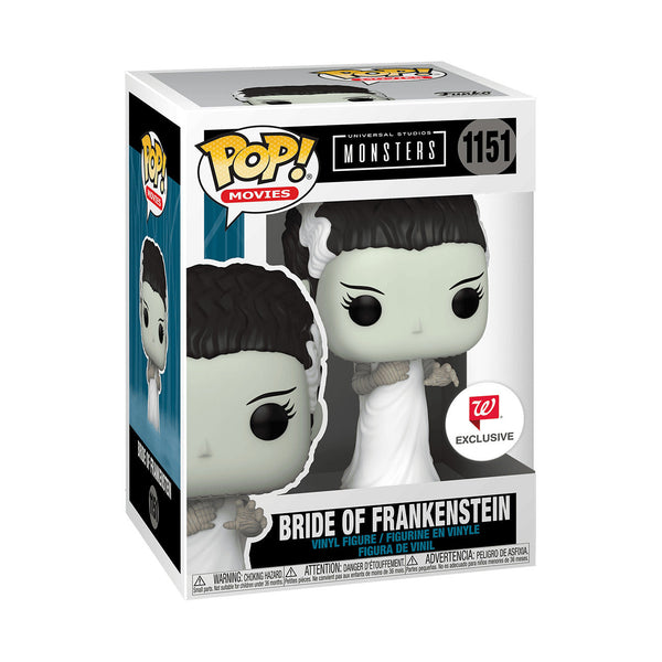 Funko Pop! Universal Monsters: Bride of Frankenstein (Walgreens Exclusive) #1151 in retail box